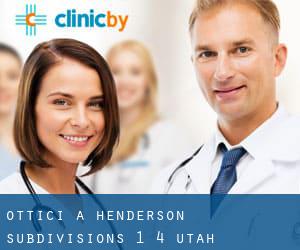 Ottici a Henderson Subdivisions 1-4 (Utah)
