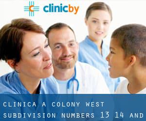 clinica a Colony West Subdivision - Numbers 13, 14 and 15 (Salt Lake County, Utah)