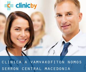 clinica a Vamvakófiton (Nomós Serrón, Central Macedonia)